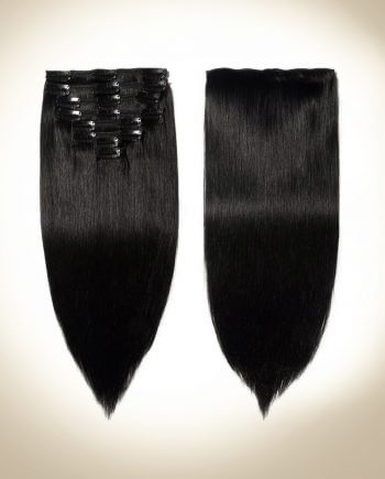 7 Pieces Remy Human Hair Extensions Front