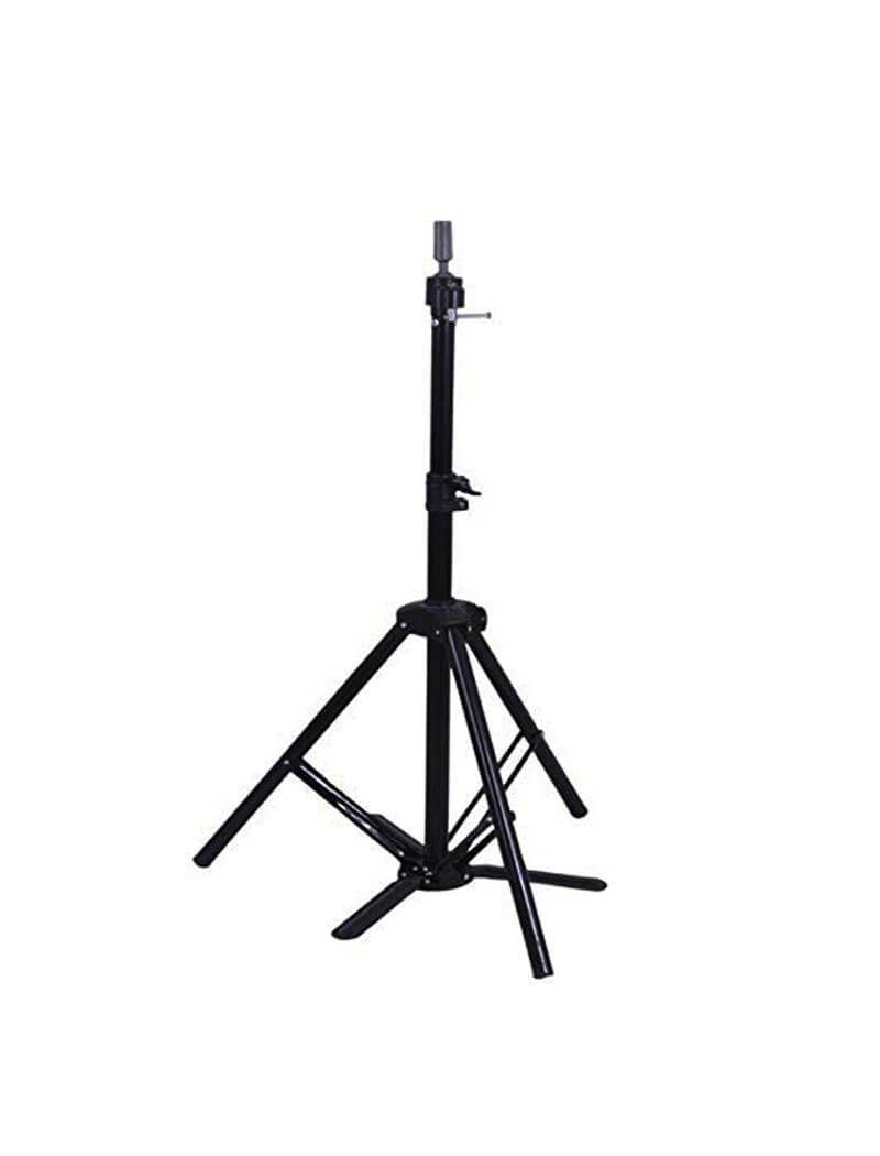 Adjustable Tripod Stand for Mannequin Head Side