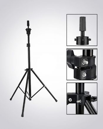 Adjustable Tripod Stand for Mannequin Head Front