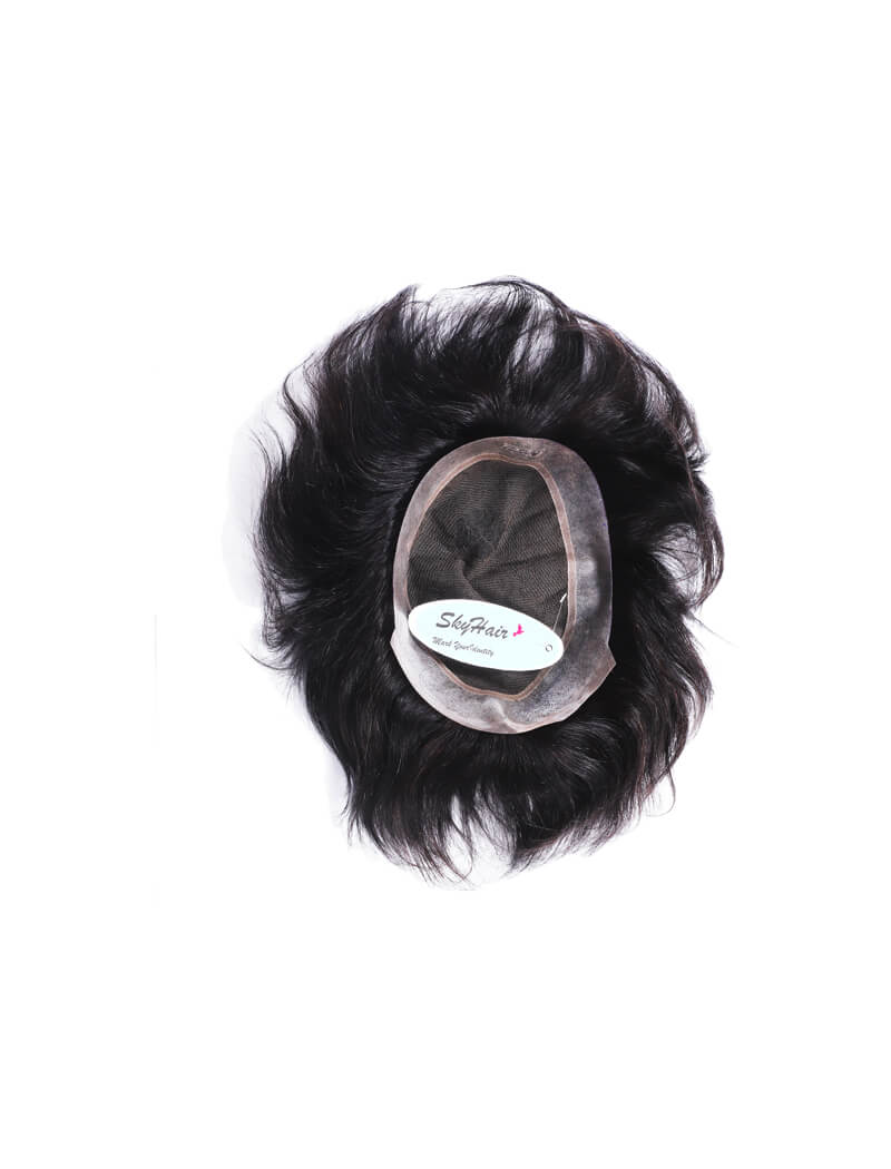 Australian PU Thin Front Lace Hair Patch Back
