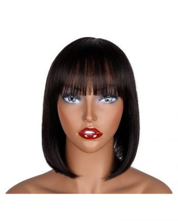 Bob Cut Full Head Wig Top