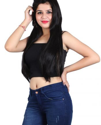Full Head Wig With Front Bangs Black