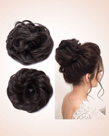 Messy Bun Frill Front