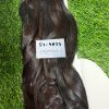5 Clips Curly/Wavy Brown with Maroon Highlights(4#33) Matte Finish Premium Synthetic Hair Extension
