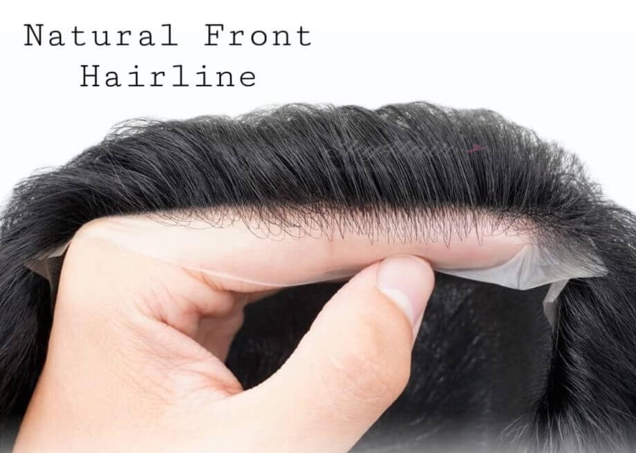 Australian PU Thin Front Line Hair Patch