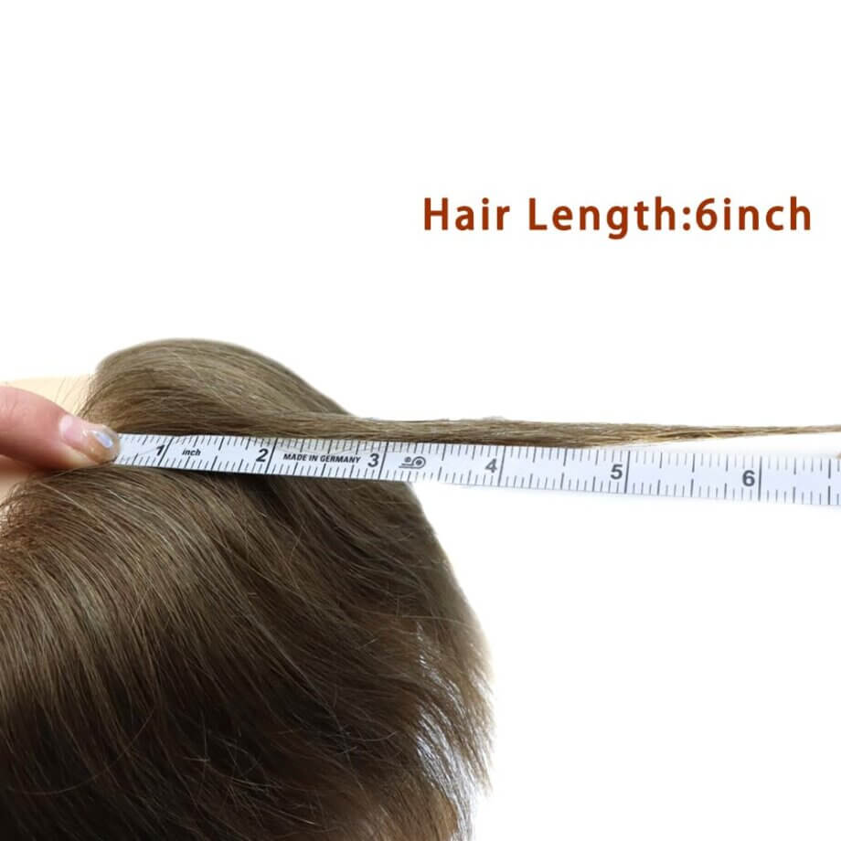 Lace Frontal Hair Piece for Natural Front Hairline/ Receding Hairline