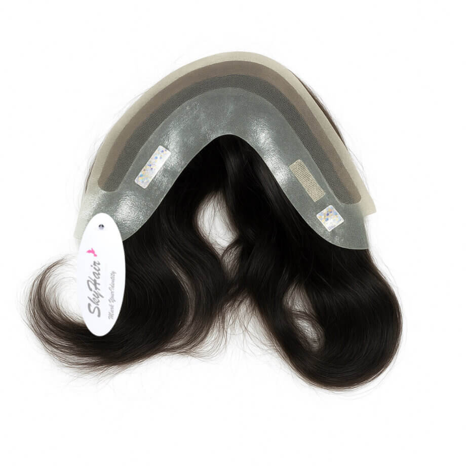 Lace Frontal Hair Piece for Natural Front Hairline/ Receding Hairline