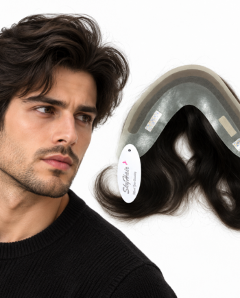 Lace Frontal Hair Piece for Natural Front Hairline/ Receding Hairline